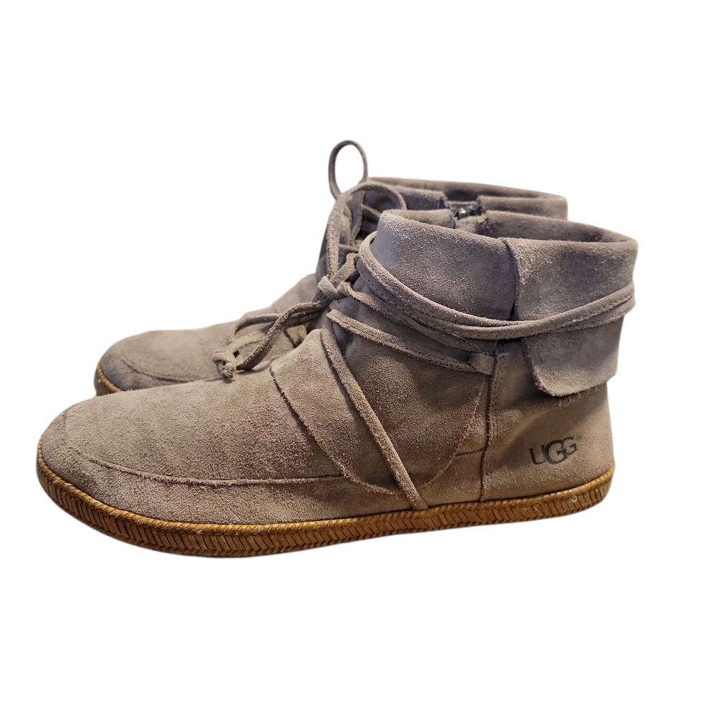 UGG Reid Women's Lace Up Boots - Picture 3 of 7